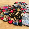 Heart collage Frame - Bubbly Decors