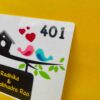 Name board Birds themed - Bubbly Decors
