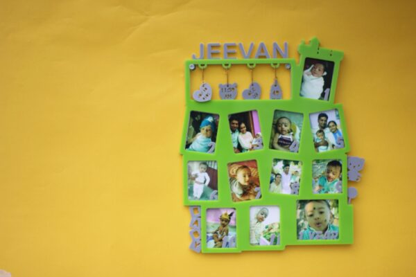 Baby 12 months frame - Bubbly Decors