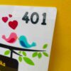 Name board Birds themed - Bubbly Decors