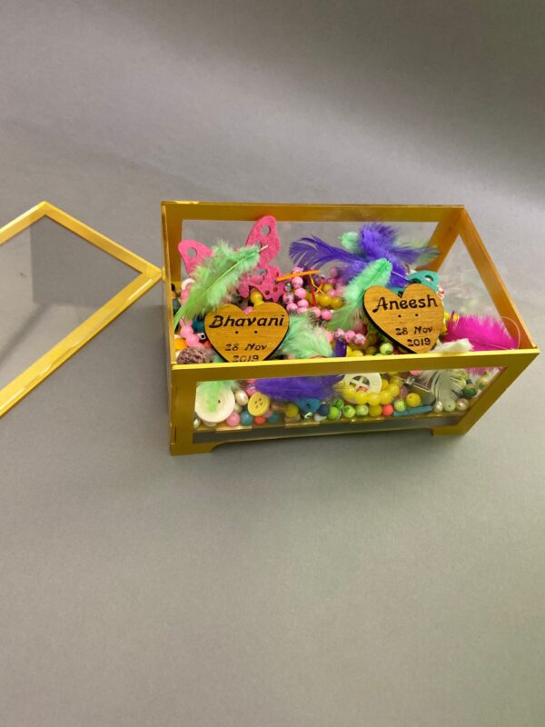 Wedding Rings holder Box - Bubbly Decors