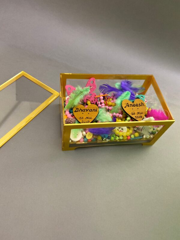 Wedding Rings holder Box - Bubbly Decors