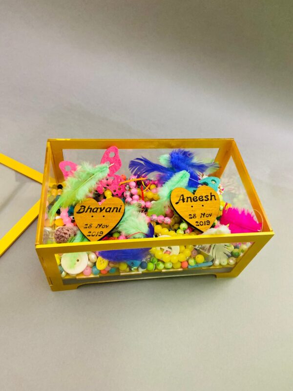 Wedding Rings holder Box - Bubbly Decors