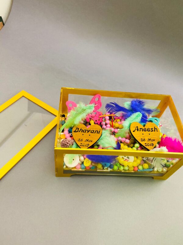 Wedding Rings holder Box - Bubbly Decors