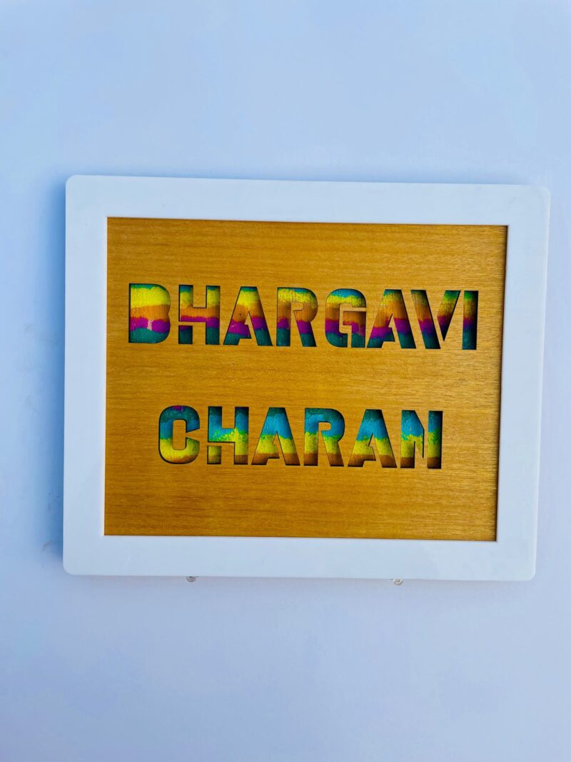 name board colour masked - Bubbly Decors