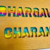 name board colour masked - Bubbly Decors