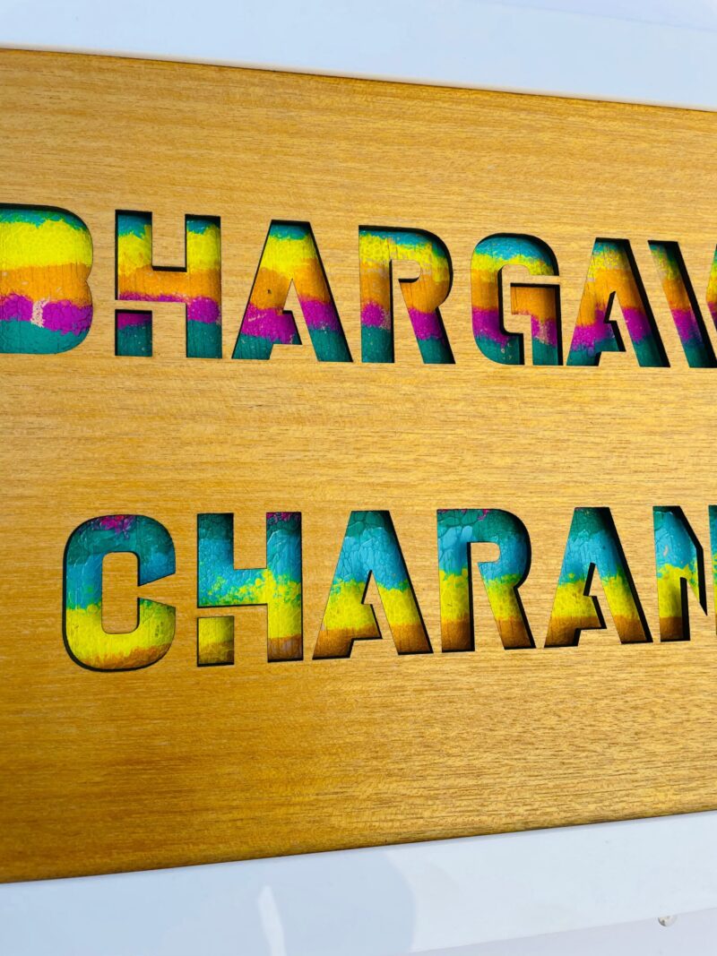 name board colour masked - Bubbly Decors