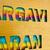 name board colour masked - Bubbly Decors