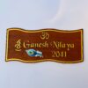 krishna theme name board - Bubbly Decors