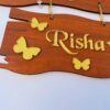 Wooden name board 2 step - Bubbly Decors