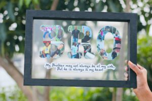 Box Frame Transparent - Bubbly Decors