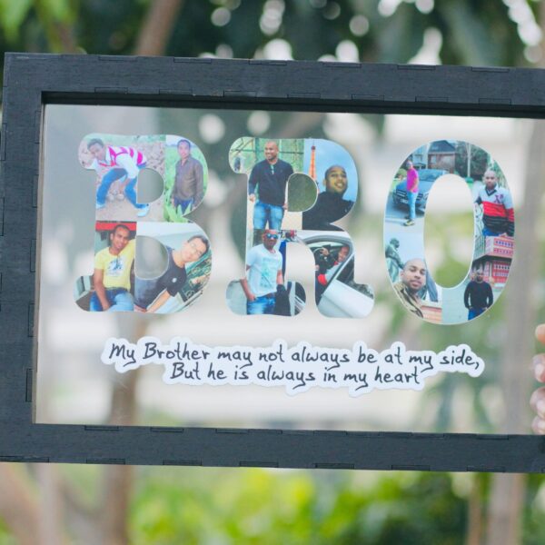 Box Frame Transparent - Bubbly Decors