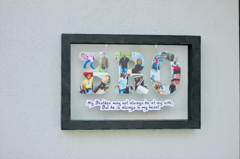 Box Frame Transparent - Bubbly Decors