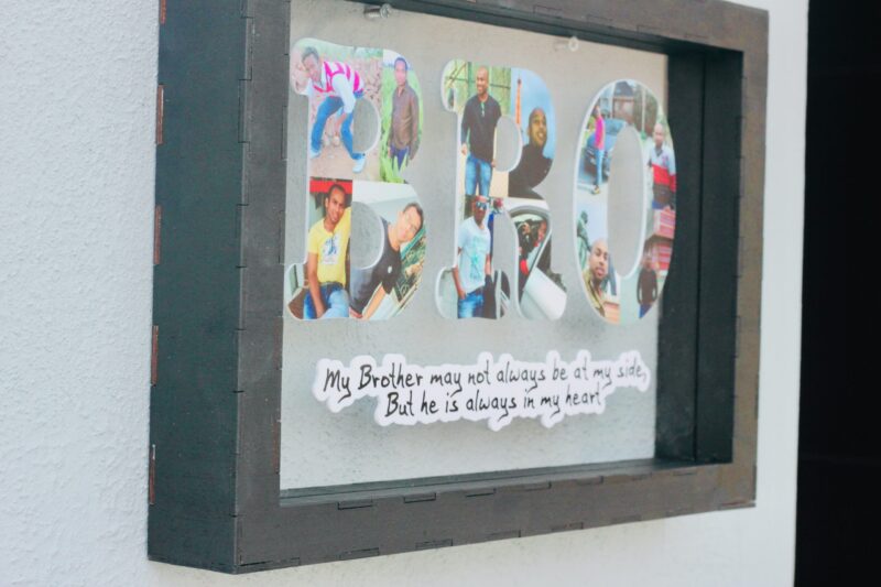 Box Frame Transparent - Bubbly Decors