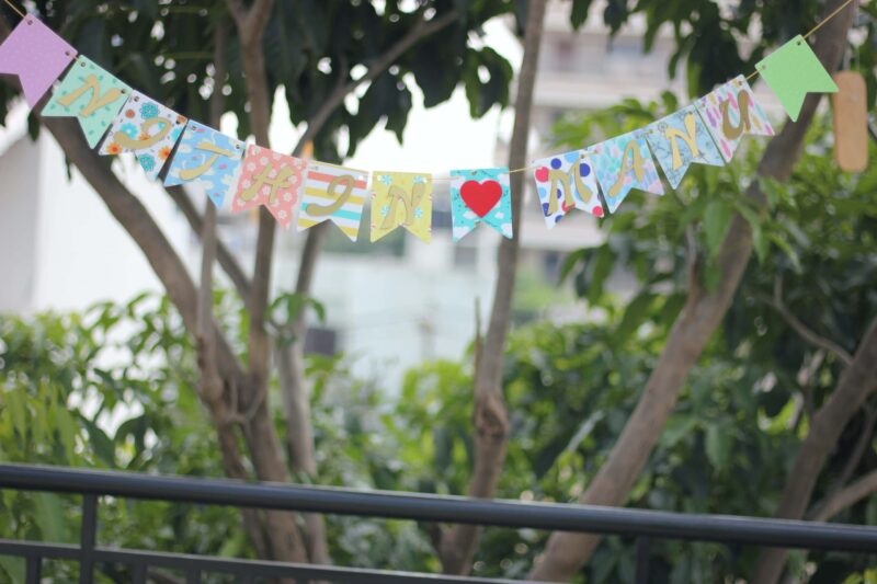 Banner Flag Model - Bubbly Decors