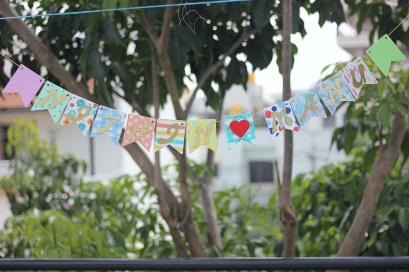 Banner Flag Model - Bubbly Decors