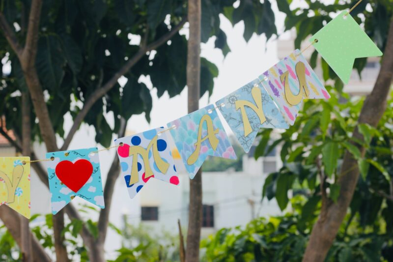 Banner Flag Model - Bubbly Decors