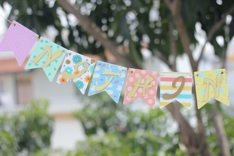Banner Flag Model - Bubbly Decors