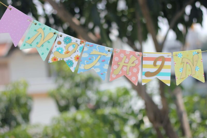 Banner Flag Model - Bubbly Decors