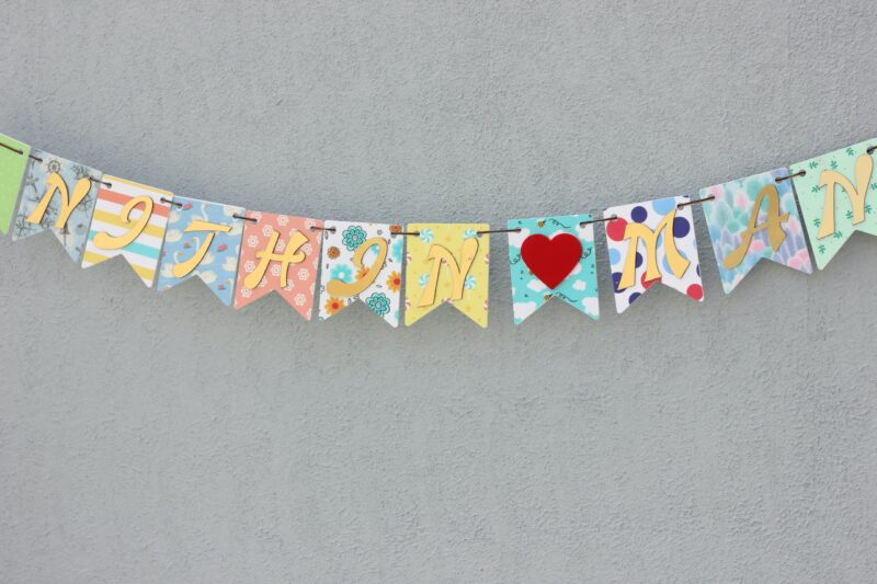 Banner Flag Model - Bubbly Decors