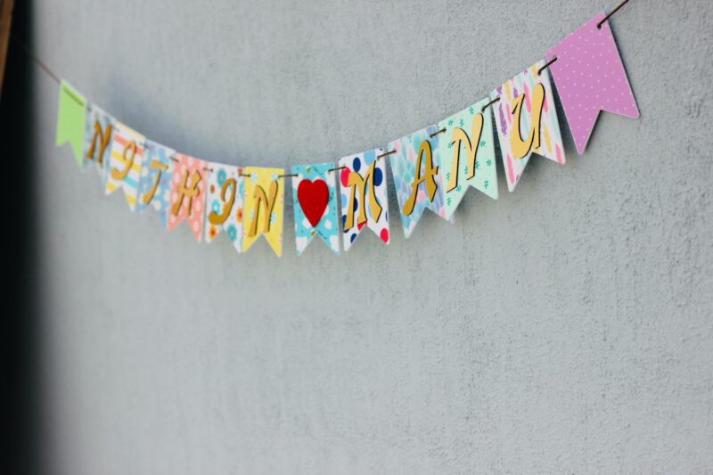 Banner Flag Model - Bubbly Decors