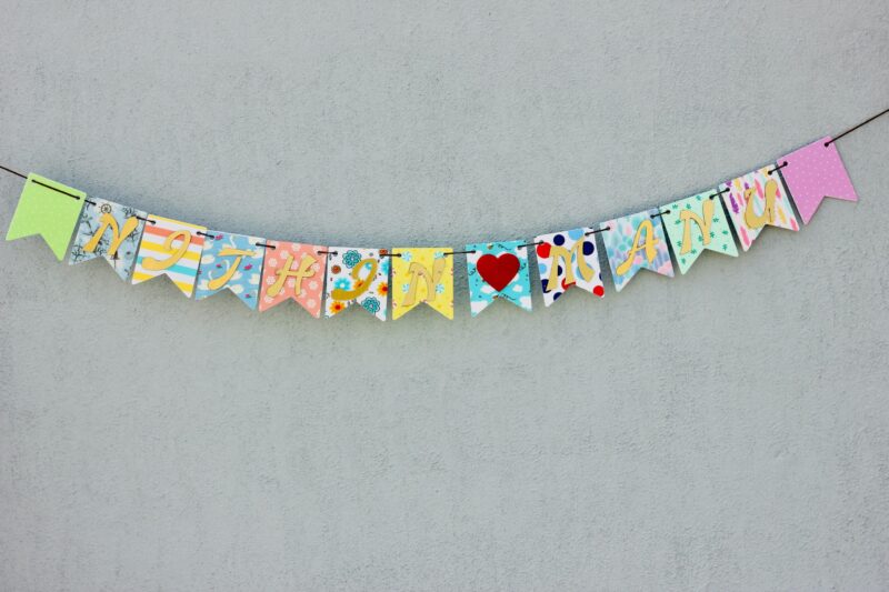 Banner Flag Model - Bubbly Decors