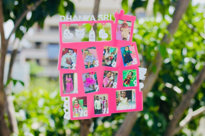 Baby 12 months frame - Bubbly Decors