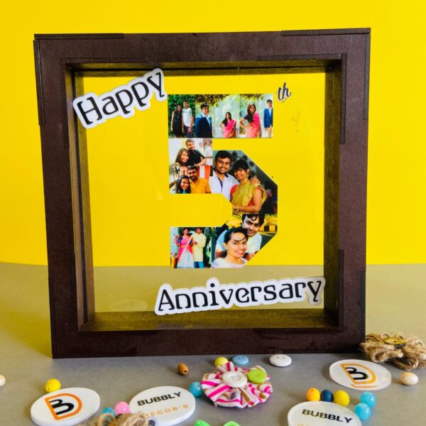 Anniversary Box Frame - Bubbly Decors