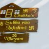 Name Board 3 steps - Bubbly Decors