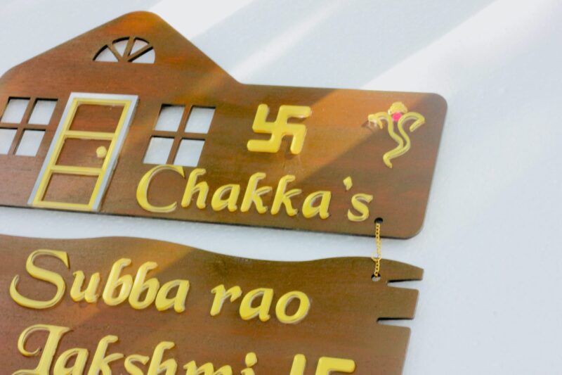 Name Board 3 steps - Bubbly Decors