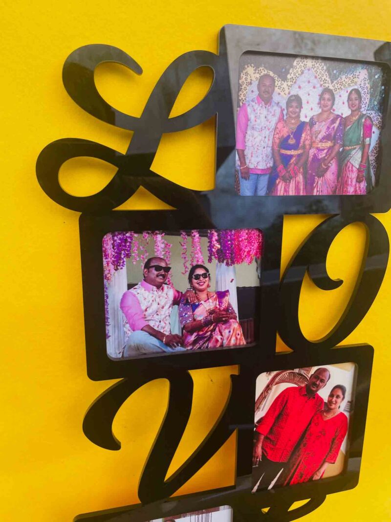 Love photo frame - Bubbly Decors