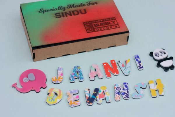Alphabet Magnets - Bubbly Decors
