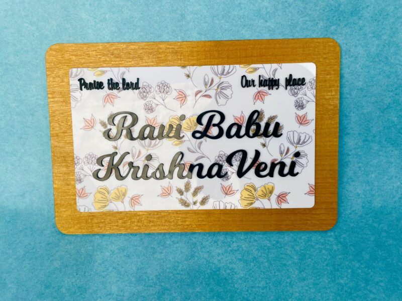 pattern name board - Bubbly Decors