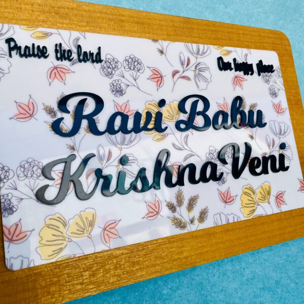 pattern name board - Bubbly Decors