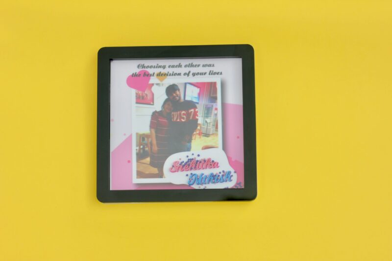 Fridge magnet Depth frame - Bubbly Decors