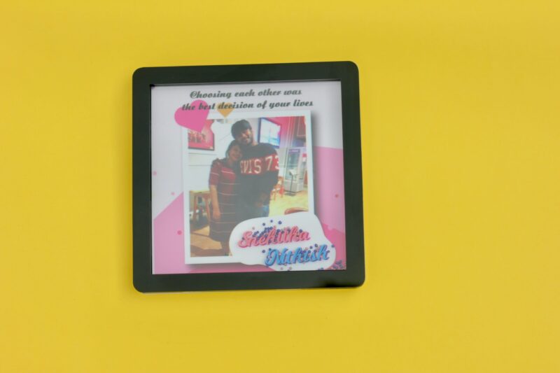 Fridge magnet Depth frame - Bubbly Decors