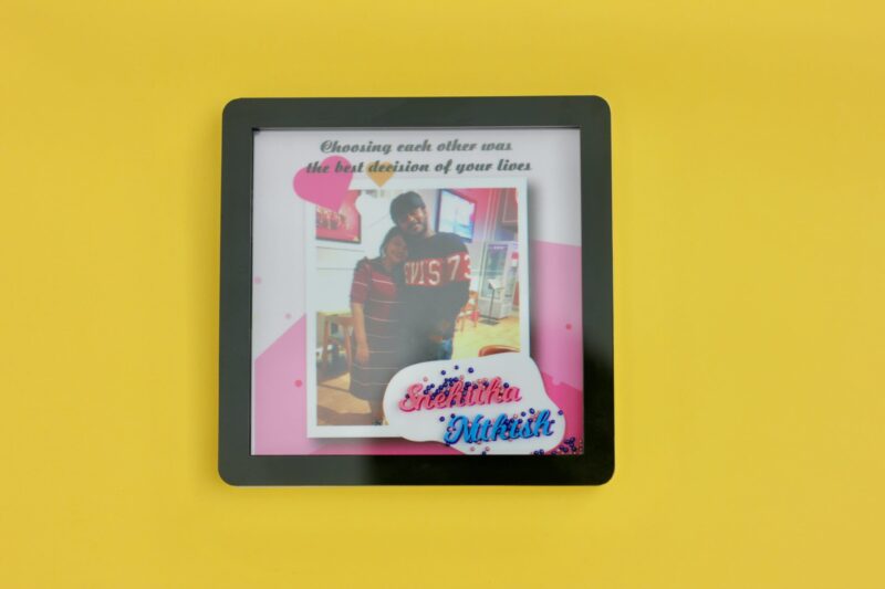 Fridge magnet Depth frame - Bubbly Decors
