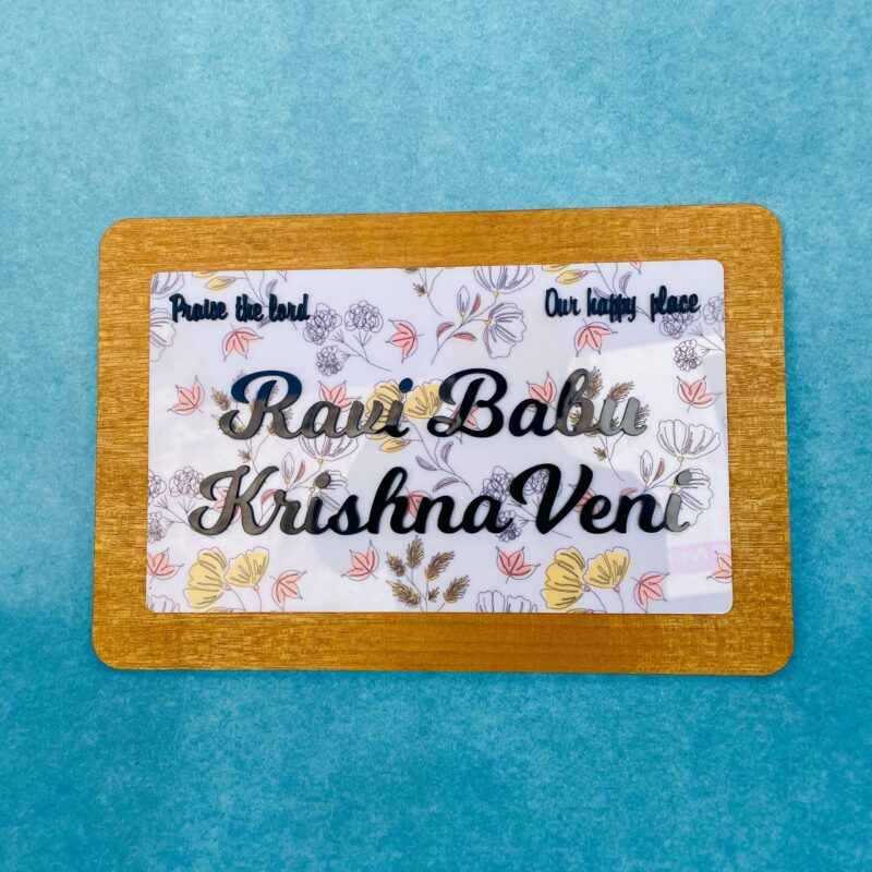 pattern name board - Bubbly Decors