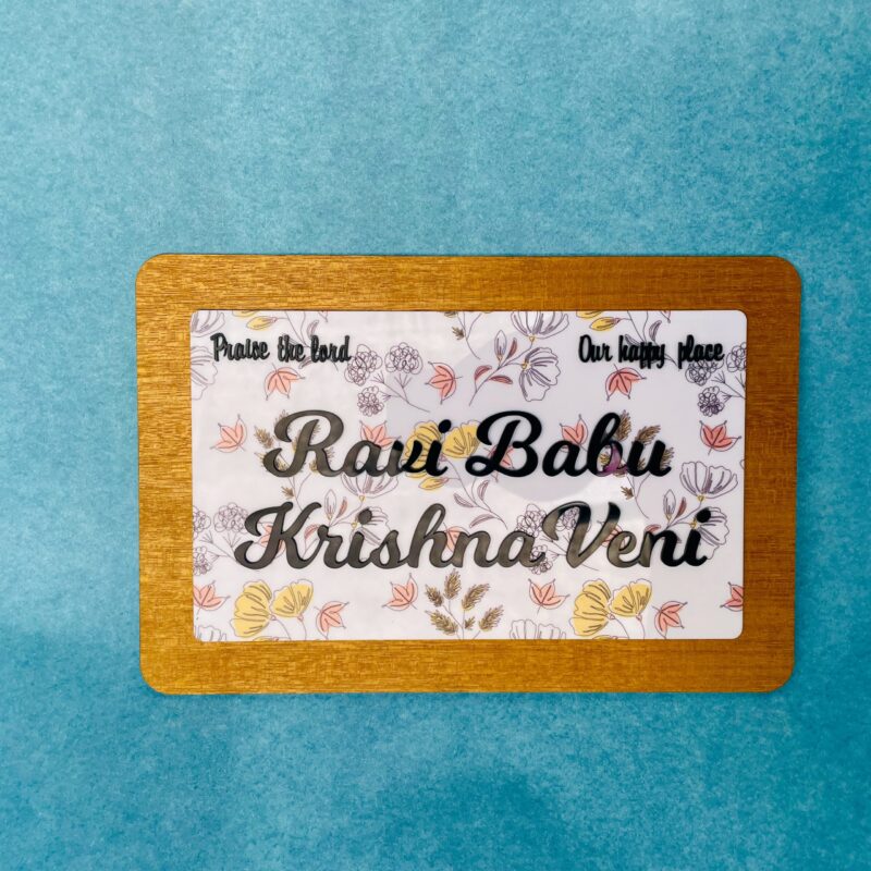 pattern name board - Bubbly Decors