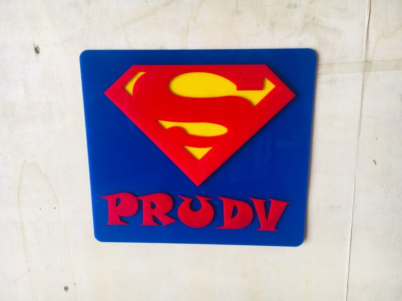 Name Board with symbol - Bubbly Decors