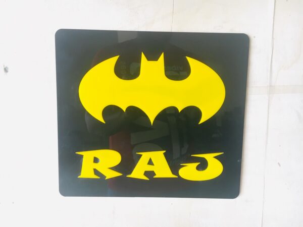Name Board with symbol - Bubbly Decors