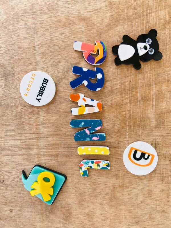Alphabet Magnets - Bubbly Decors
