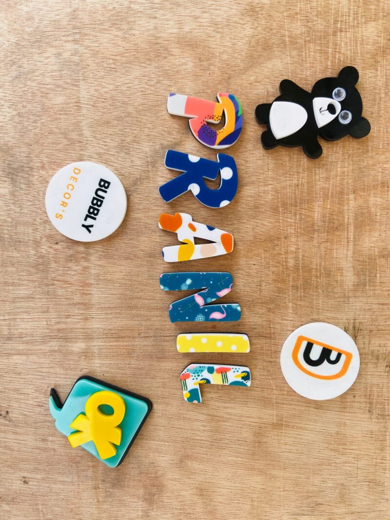 Alphabet Magnets - Bubbly Decors
