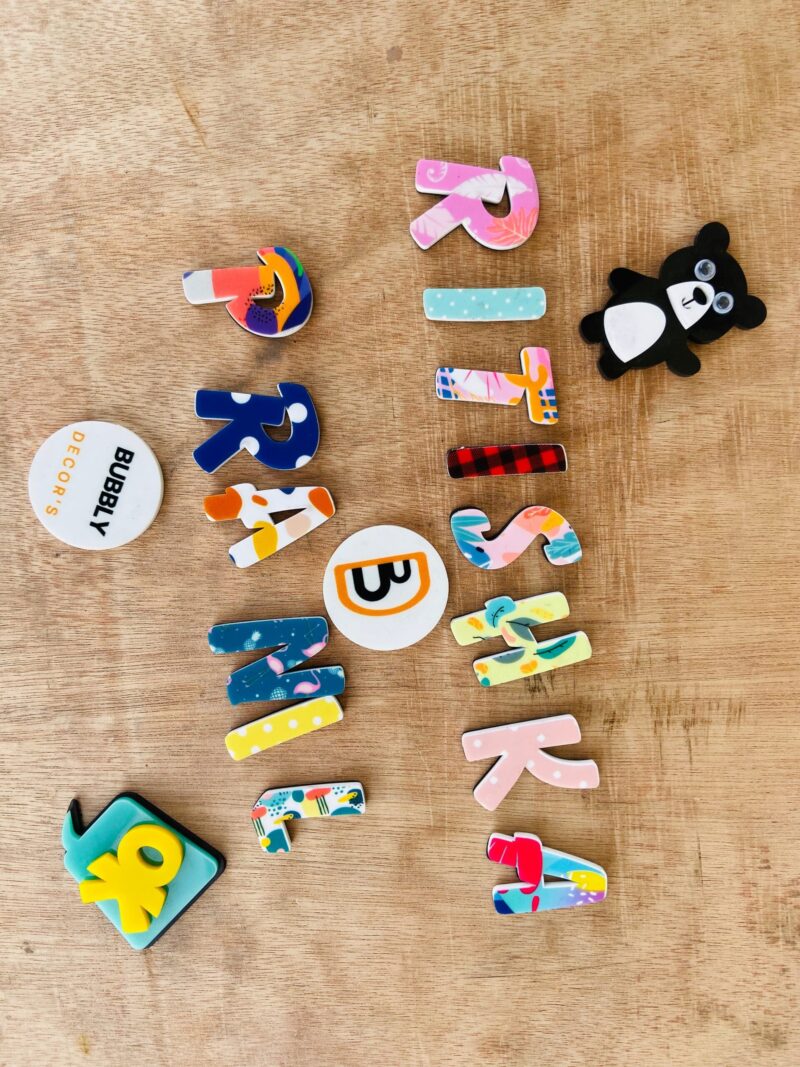 Alphabet Magnets - Bubbly Decors