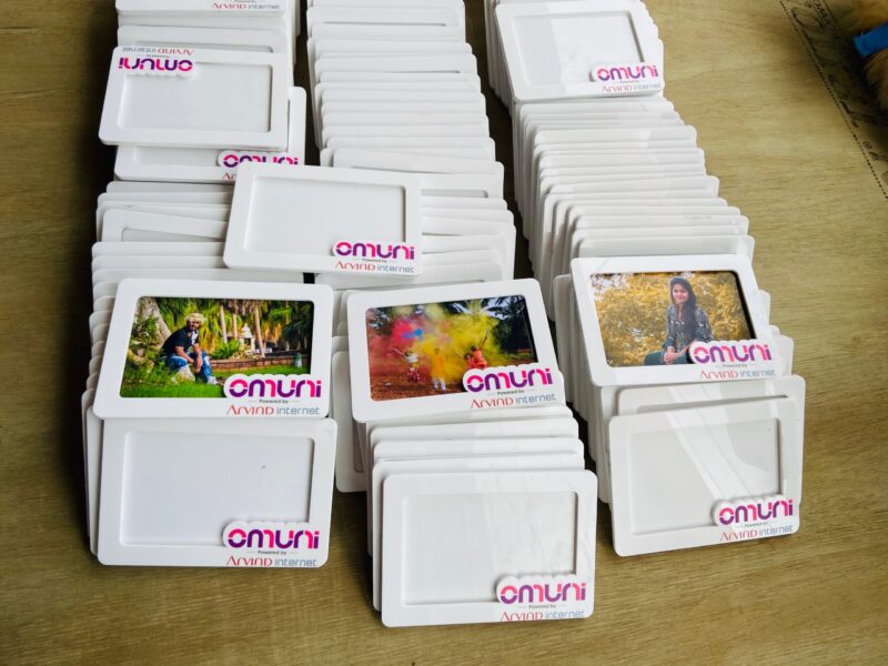 Magnet Photo frame - Bubbly Decors