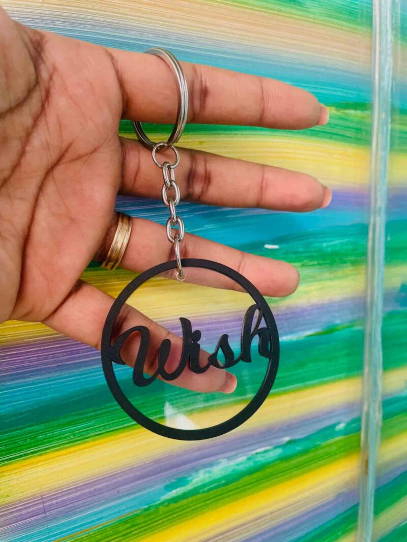Name keychain - Bubbly Decors