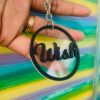 Name keychain - Bubbly Decors