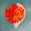 cake topper hand painted - Bubbly Decors