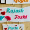 Name Board Family Acrylic - Bubbly Decors