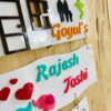 Name Board Family Acrylic - Bubbly Decors